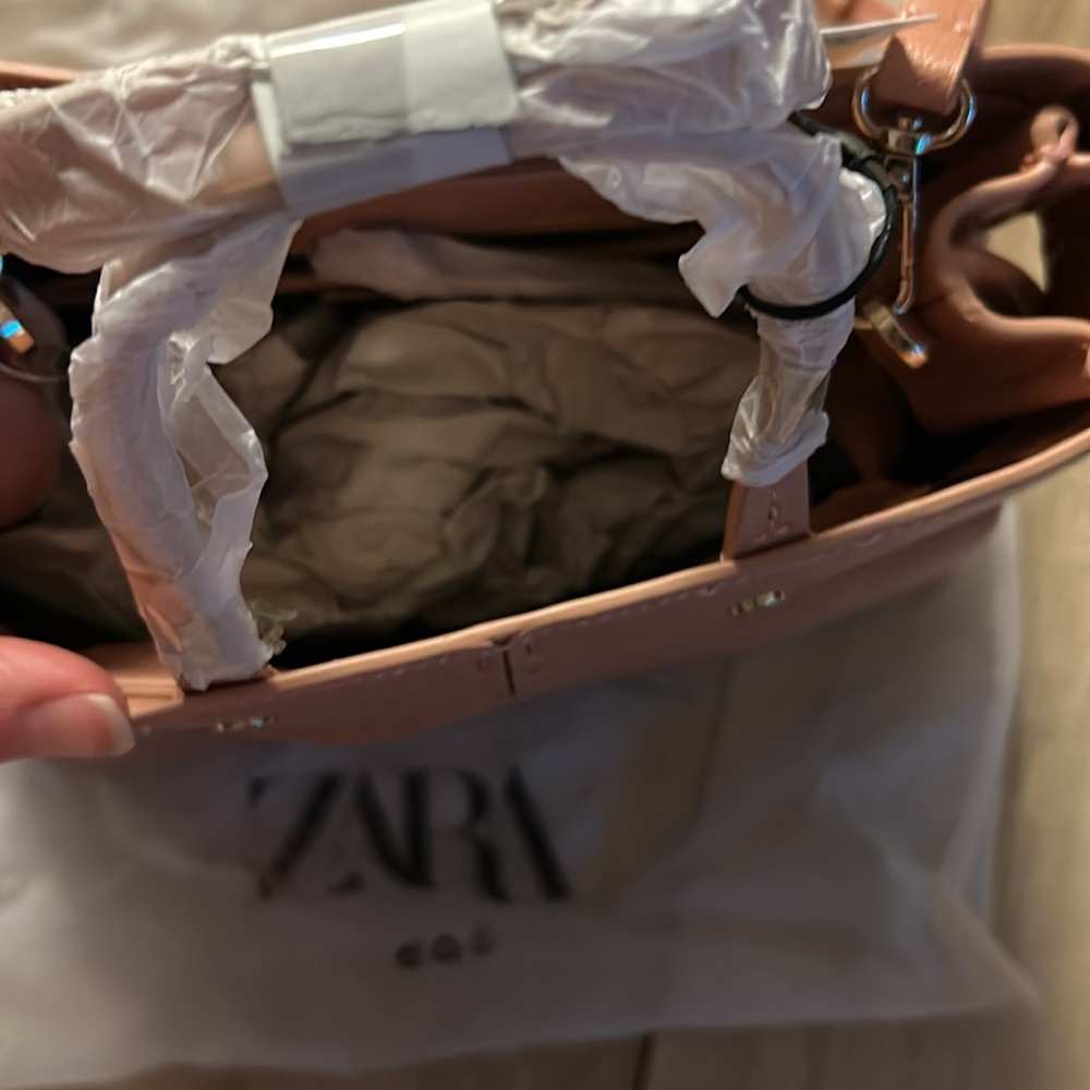 Zara Pink Women's Bag - Picture 2 of 3